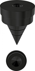 Oehlbach Spike S 2000 hangfal tüske 4db-os csomag fekete (OB 55041)